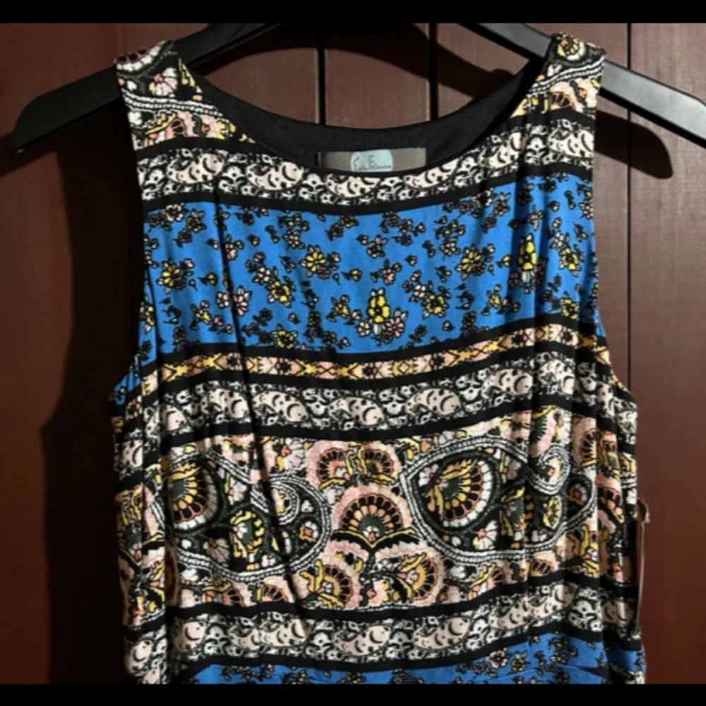 Eva Franco La Fayette Sleeveless Handkerchief Dress Size 8 - NWT (No Belt)